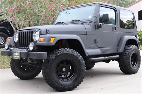 Used 2001 Jeep Wrangler Sport For Sale 16995 Select Jeeps Inc Stock 363911