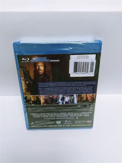 The Delta Force Chuck Norris Blu Ray OOP BRAND NEW SEALED FREE