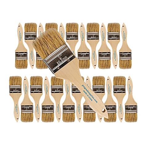 Pro Grade Chip Paint Brushes 24 Ea 2 Inch Chip Paint Brush Light