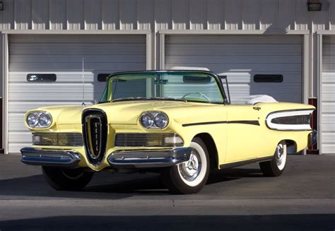 1958 Edsel Citation 2 Door Convertible 76b Edsel Convertible