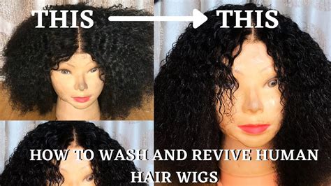 How To Wash And Revive Curly Human Hair Wigs Microwave Method To Revive Your Old Wigs To Life