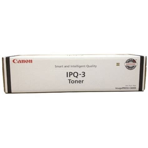 Canon IPQ 3 Black Toner Cartridge 2548B003 Genuine OEM