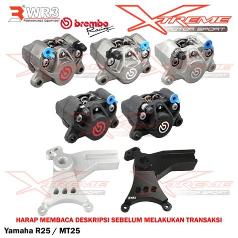 Jual Breket Kaliper Belakang Wr Yamaha R Mt With Brembo Piston