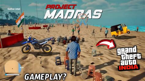 Project Madras Open World Game Gta India Gameplay Showcase Trailer 🔥