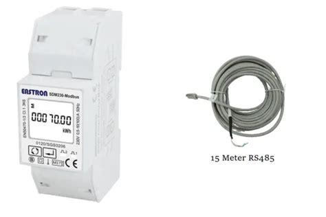 GROWATT SMART METER SPM Single Phase Eastron SDM230 Modbus RS485 Mit