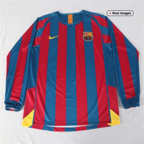 Barcelona Home Long Sleeve Soccer Jersey