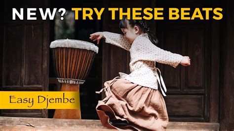 2 Easiest Djembe Rhythms Djembe Lesson For Beginners Youtube