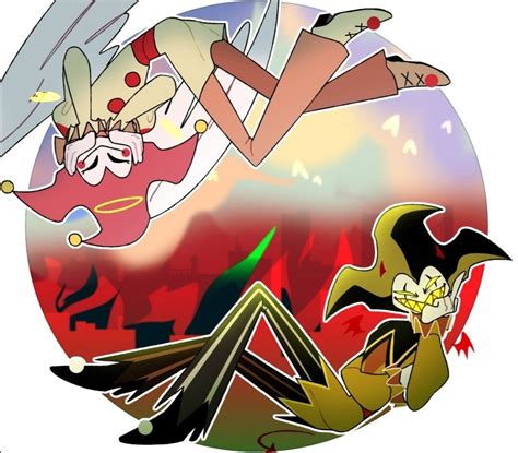 Mammon Angel And Demon Art By Podipovelitel On Twitter Rhazbinhotel