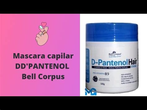 Mascara Capilar D Pantenol Bell Corpus Mascaracapilar Cabelos