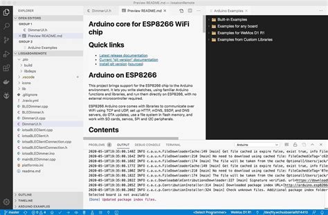 Vscode Opens Arduino Readme And Example Browser Every Time I Connect An