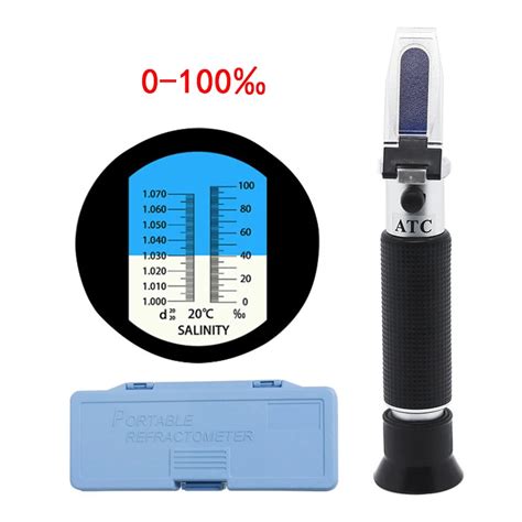 Mariculture Breeding Refractometer Sea Salinity Meter Salt Water