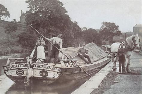 Canal Barge Canal Boat Barge Boat Old Pictures Old Photos Liverpool Waterfront Victorian