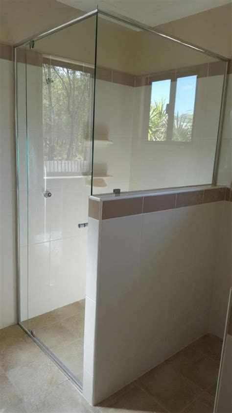 Semi Frameless Shower Screens Clearly Glass