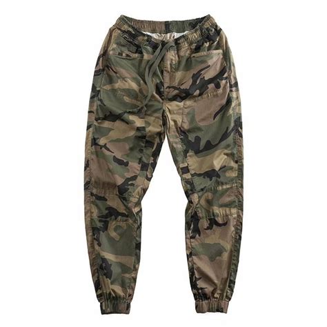 Elfindea Cargo Pants For Men Fall Autumn Winter Pants Camouflage Print