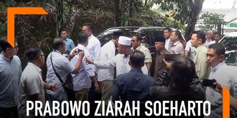 VIDEO Prabowo Ziarah Ke Makam Soeharto Enamplus