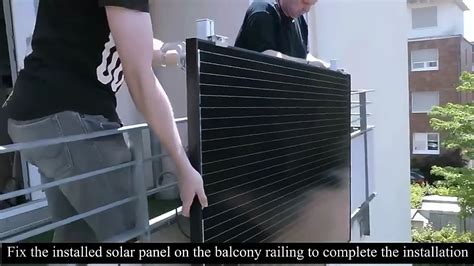 Germany 600w Grid Tied Solar Balcony System With 600w Micro Inverter On