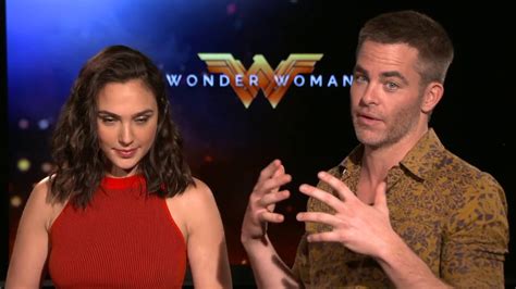 Wonder Woman Interview Gal Gadot And Chris Pine Youtube