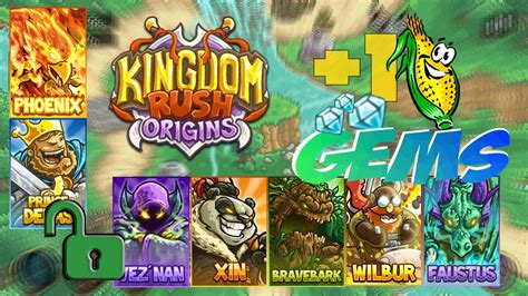 Kingdom Rush Origins Hacked All Heroes Fasrview