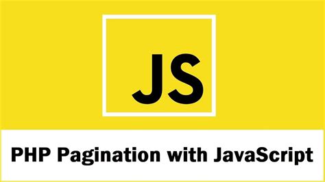 Ajax Pagination Using JavaScript With PHP And MySQL YouTube