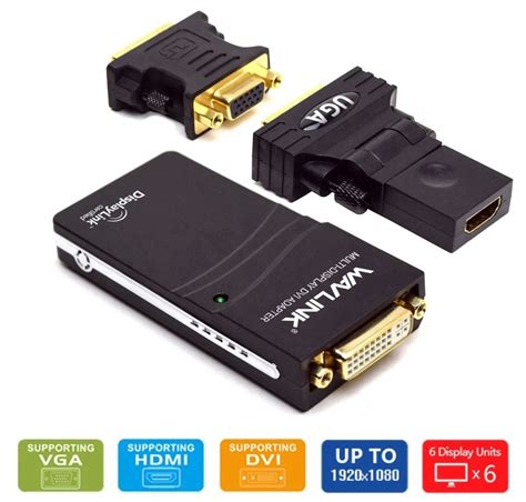 Usb To Hdmi Displaylink Adapter Usb To Hdmi Dvi And Vga