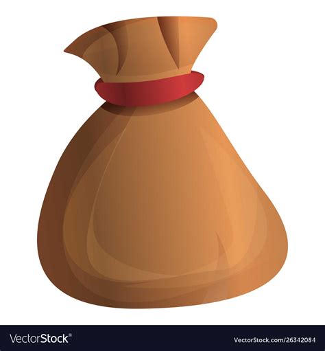 Magic Bag Icon Cartoon Style Royalty Free Vector Image