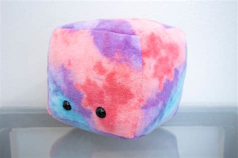 Gelatinous Cube Plush Cute Mobs 65 Fleece Toy Etsy