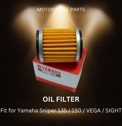 Motorcycle Oil Filter For Yamaha Sniper 135 150 VEGA Sight