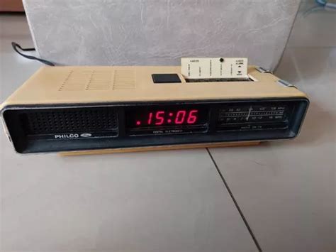 Rádio Relógio Antigo Philco Ford Leia Descrição Mercadolivre