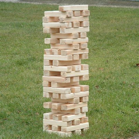 Giant Jenga Game Carnival Games For Kids