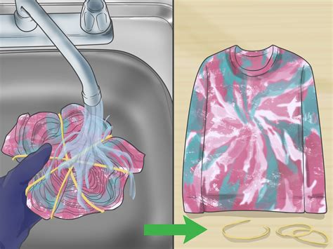 Tie Dye Sweatshirt Tutorial