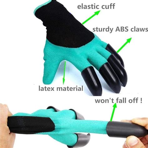 Waterproof Gardening Gloves With Claws Aussies Gardening Tools