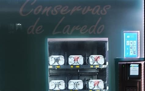 Anchoas a la conquista del vending Laredo instala la primera máquina