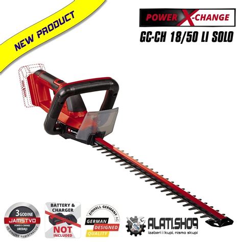 Einhell Gc Ch Li Solo Power X Change Akumulatorske Kare Makaze