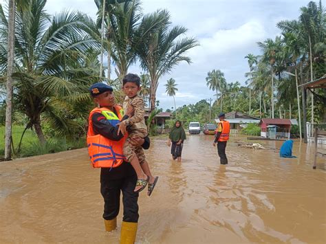 Puluhan Gampong Di Aceh Jaya Terendam Banjir Media Online