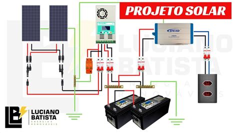 Projeto De Energia Solar Off Grid Pain Is Solar De W