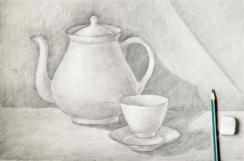 Simple And Easy Still Life Drawing