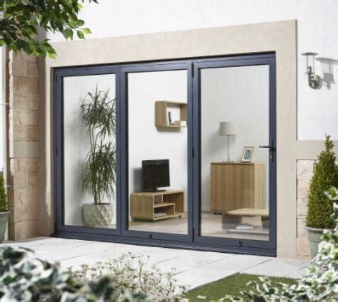 Australian Standards Patio Soundproof Bifold Doors Tempered Glass