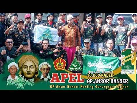 Apel Merah Putih 10 Ribu Kader GP Ansor Banser Kab Malang 2023 YouTube