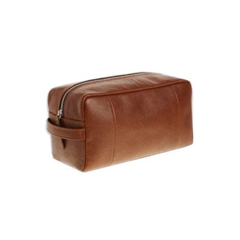 Trousse De Toilette En Cuir Pour Homme