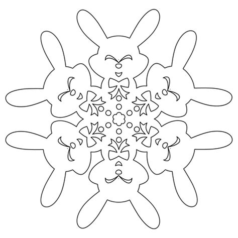 Snowflake template