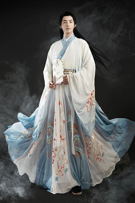 Hanfu M Nner Chinesische Alte Stickerei Hanfu Kleid M Nnlichen