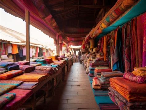 Premium Photo Cloth Shop Background