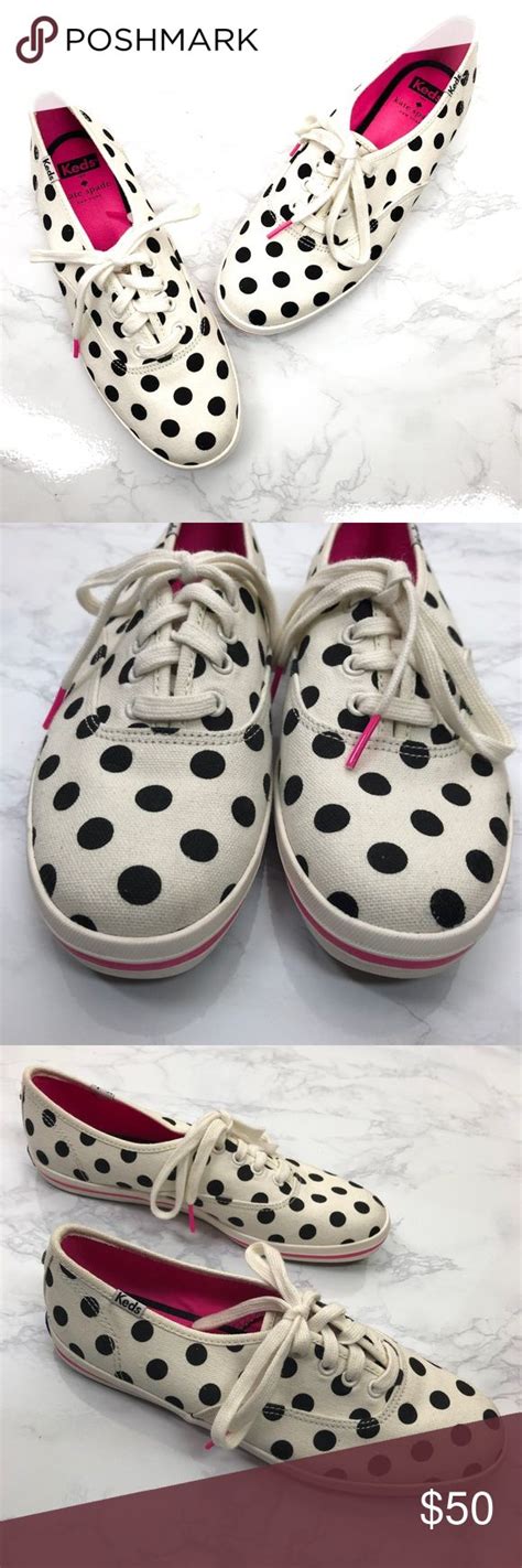 Keds X Kate Spade New York Polka Dot Kick Sneakers Keds Kate Spade New York Kate Spade Shoes