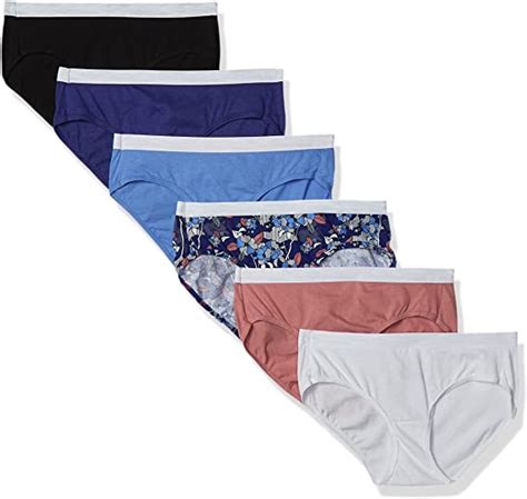 Hanes Womens Sporty Cotton Hipster Underwear