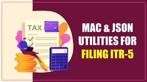 Itr It Dept Released Mac And Json Utilities For Filing Itr