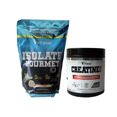 Prote Na Isolate Gourmet Vitanas Libras Creatina Vitanas Gr