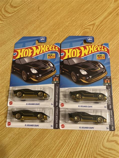 Lot Of Hot Wheels El Segundo Coupe Black Ebay