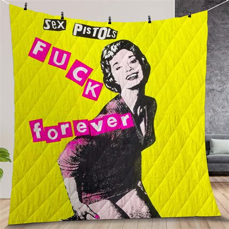 Sex Pistols Fuck Forever Album Cover Quilt T For Thanksgiving Halloween Christmas