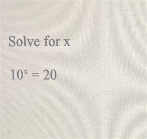 solved solve    cheggcom