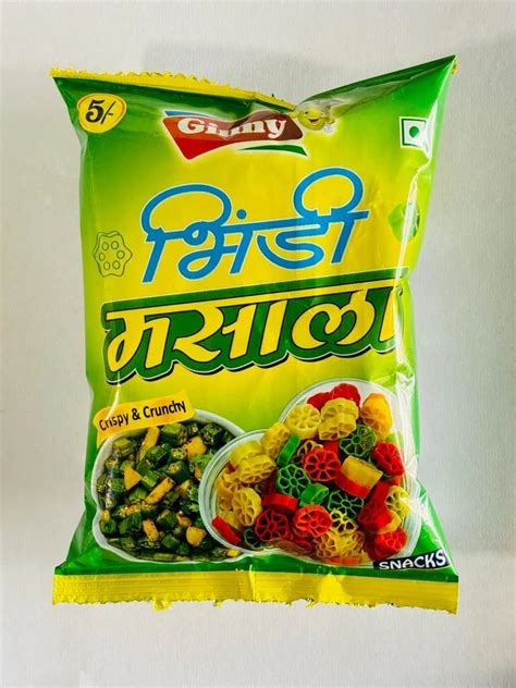 Ginny Masala Crispy Chrunchy Bhindi Namkeen At Rs Pack Namkeen In